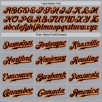 Personalized Black-Orange Baseball Jersey with Custom Name & Number, Gray Black Pinstripe Team Apparel Personalized Gray