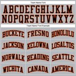 Custom Name Number Basketball Jersey Black Orange Gray Pinstripe Authentic Team Personalized Gray Black Pinstripe Black-Orange