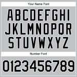 Custom Name Number Authentic Basketball Jersey Gray Black Pinstripe Black White Personalized Gray Black Pinstripe Black-White