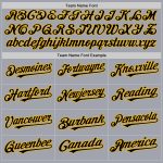 Custom Personalized Baseball Jersey - Gray Black Pinstripe Gold - Sleeveless with Name & Number Personalized Gray Black Pinstripe