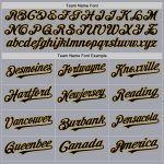 Custom Sleeveless Baseball Jersey with Personalized Name and Number - Gray Black Pinstripe Old Gold Design Personalized Gray