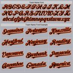 Personalized Unisex Softball Jersey Gray Black Pinstripe Two-Button with Orange Trim Personalized Gray Black Pinstripe Orange