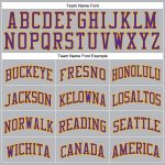 Personalized Custom Name Number Pinstripe Basketball Jersey Gray Black Purple Gold Authentic Personalized Gray Black Pinstripe