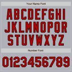 Custom Name Number Softball Jersey Unisex Gray Black Pinstripe Two-Button, Personalized Team Apparel Personalized Gray Black