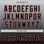 Custom Name and Number Personalized Baseball Jersey - Gray Black Powder Blue Authentic Fade Fashion Style Personalized Gray