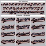 Custom Team Name Number Performance Golf Polo Shirt Gray Black Powder Blue Orange Personalized Gray Black Powder Blue-Orange