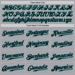 Custom Name and Number Personalized Baseball Jersey in Gray Black-Teal, Authentic Team Apparel Personalized Gray Black-Teal