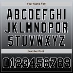 Custom Name Number Gray Black White Baseball Jersey Authentic Fade Fashion Personalized Gray Black-White Authentic Fade Fashion