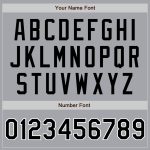 Custom Name Number Gray Black-White Baseball Jersey with Authentic Raglan Sleeves - Personalized Team Apparel Personalized