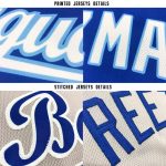 Custom Team Softball Jersey with Personalized Name and Number - Gray Black White Design Personalized Gray Black-White Softball