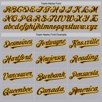 Custom Team Baseball Jersey with Personalized Name and Number - Gray Brown Yellow Throwback Mesh Personalized Gray Brown-Yellow