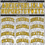 Personalized 3D Gray Gold-Black Pattern Baseball Jersey - Authentic Design Personalized Gray Gold-Black 3D Pattern Design