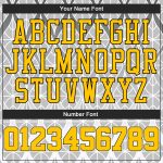 Personalized 3D Gray Gold-Black Pattern Baseball Jersey - Authentic Design Personalized Gray Gold-Black 3D Pattern Design