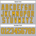 Custom Name Number Gray Gold-Navy Hockey Jersey Personalized Lace Neck Team Personalized Gray Gold-Navy Hockey Lace Neck