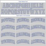 Custom Name and Number Gray Royal Authentic Baseball Jersey - Personalized Team Jersey Personalized Gray Gray Royal Authentic