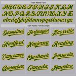 Custom Gray Green-Gold Authentic Throwback Baseball Jersey with Personalized Name and Number - Team Apparel Personalized