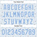 Custom Dog Surfing Baseball Jersey with 3D Gray Light Blue-White Design, Personalized Name and Number, Authentic Team Gear