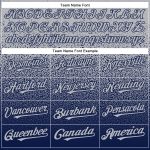 Custom Name and Number Personalized Gray Navy Baseball Jersey - Authentic Fade Fashion Team Apparel Personalized Gray Navy
