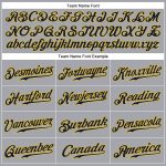 Personalized Custom Name & Number Gray Navy Gold Sleeveless Baseball Jersey Personalized Gray Navy-Gold Authentic Sleeveless