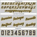 Personalized Basketball Shorts with Custom Name and Number - Gray Navy Gold Authentic Throwback Style Personalized Gray Navy-Gold