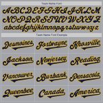 Customizable Gray Navy-Gold Two Tone Baseball Jersey with Name & Number - Authentic Team Apparel Personalized Gray Navy-Gold