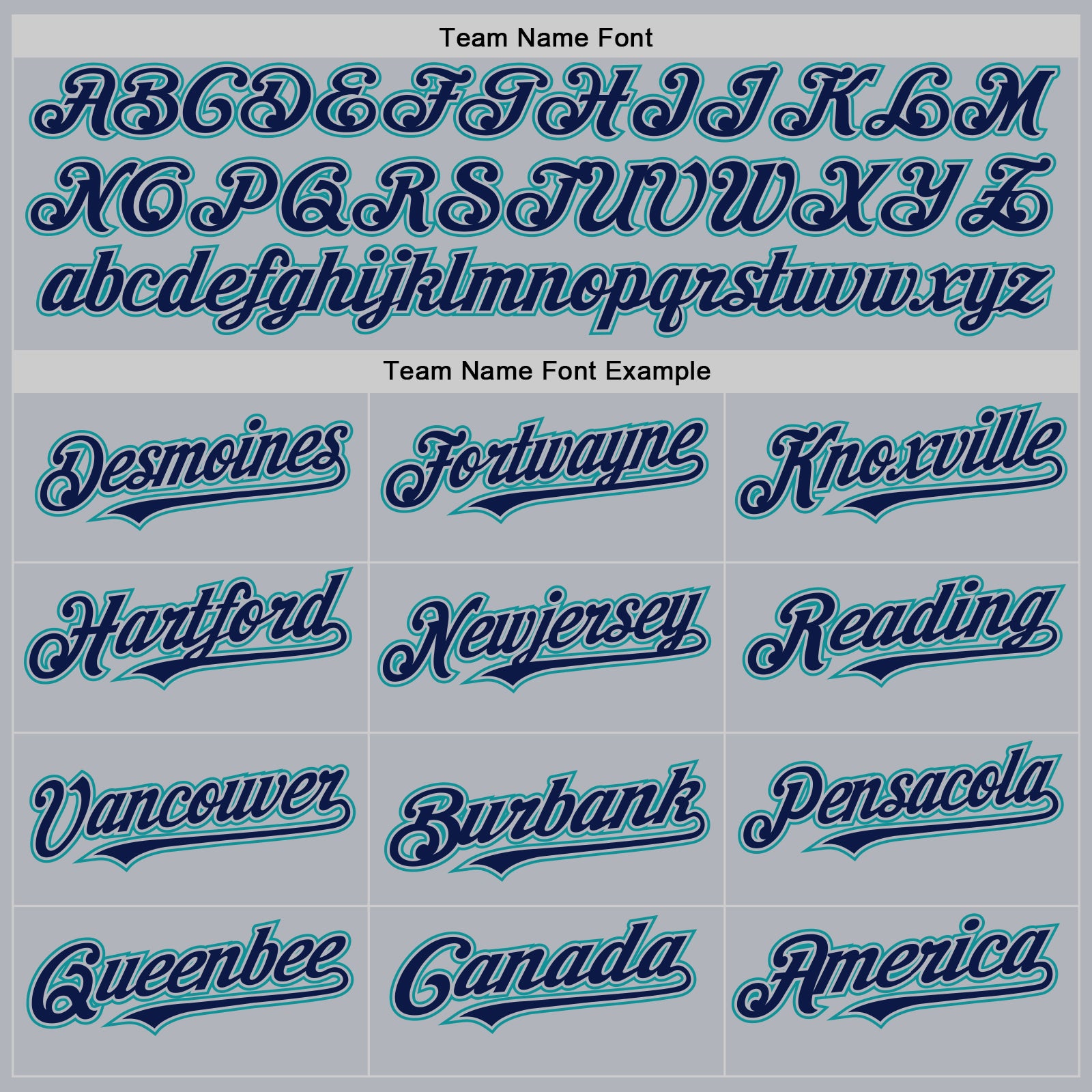 Personalized Gray Navy Gray-Teal Line Authentic Baseball Jersey Team Custom Name and Number Custom Name and Number Personalized Baseball Jersey - Gray Navy Gray-Teal Line Authentic Team Apparel Personalized Gray Navy - Image 4