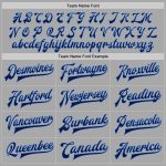 Custom Name Number Varsity Letterman Jacket Two Tone Gray Navy Light Blue Personalized Bomber Full-Snap Personalized Gray