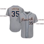 Personalized Gray Navy Orange Baseball Jersey for Men and Women - Custom Team Apparel Personalized Gray Navy-Orange Baseball