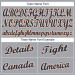 Personalized Gray Navy Orange Baseball Jersey for Men and Women - Custom Team Apparel Personalized Gray Navy-Orange Baseball