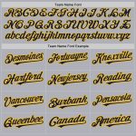 Custom Name Number Personalized Gray Navy Pinstripe Softball Jersey Unisex Two-Button Gold Personalized Gray Navy Pinstripe