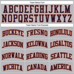 Custom Personalized Basketball Jersey with Navy-Orange Gray Pinstripe - Team Name and Number Personalized Gray Navy Pinstripe