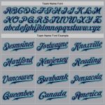 Custom Name and Number Authentic Baseball Jersey Navy Gray Teal Pinstripe - Personalized Team Apparel Personalized Gray Navy