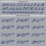 Personalized Custom Name Number Baseball Jersey Gray Navy Pinstripe Navy White Authentic Personalized Gray Navy Pinstripe