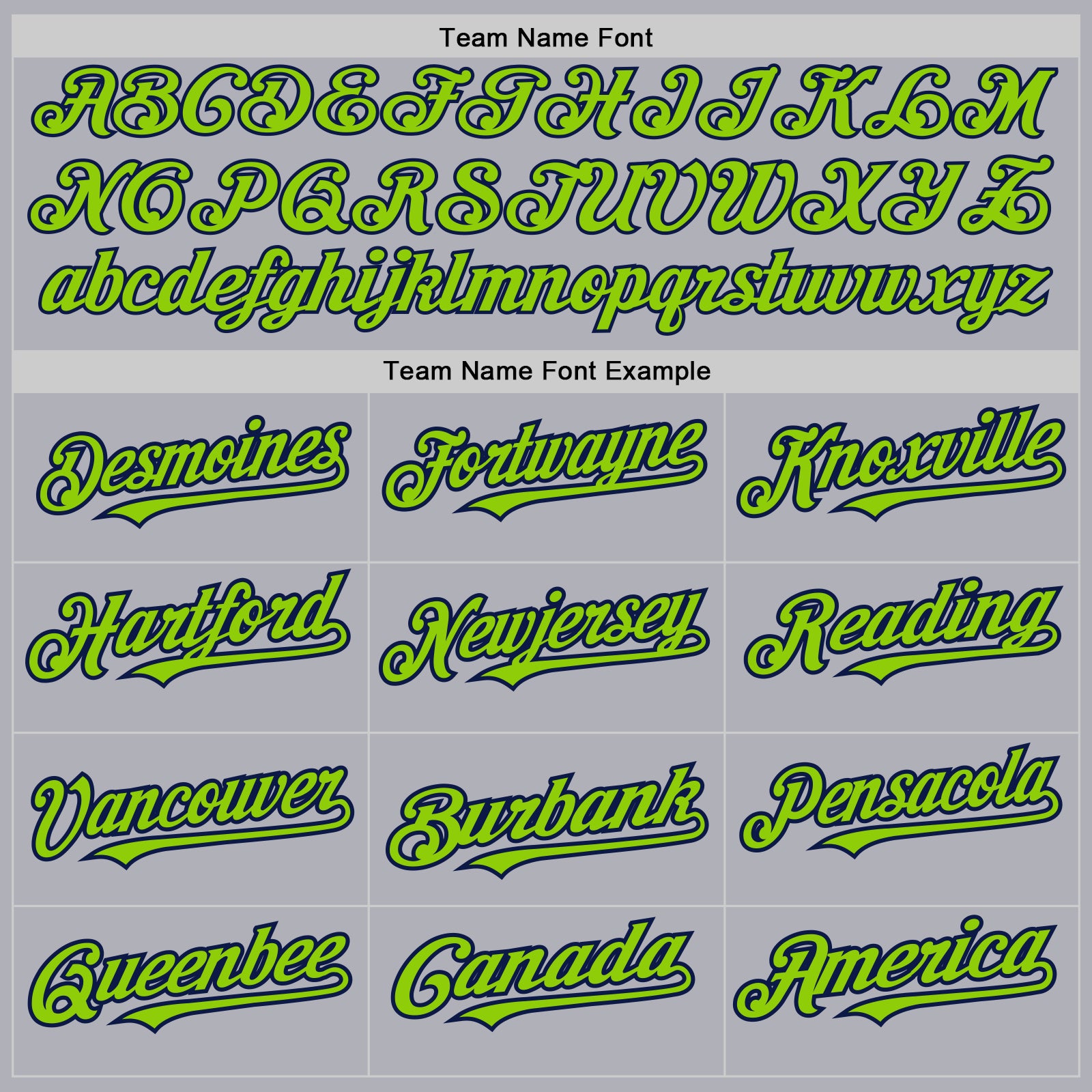Personalized Gray Navy Pinstripe Neon Green Two-Button Unisex Softball Jersey Team Custom Name and Number Customizable Gray Navy Pinstripe Softball Jersey with Neon Green Two-Button Design - Personalized Team Name & Number Personalized - Image 4