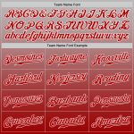 Custom Name and Number Baseball Jersey - Personalized Gray Navy Red Authentic Fade Fashion Team Jersey Personalized Gray