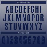 Custom Name and Number Soccer Uniform Jersey - Personalized Gray Navy Long Sleeve Fade Fashion Personalized Gray Navy Sublimation