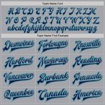 Custom Name Number Varsity Letterman Jacket Gray Navy Teal Bomber Full-Snap Personalized Team Apparel Personalized Gray Navy-Teal