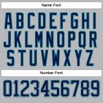 Custom Name Number Hockey Jersey - Personalized Gray Navy Teal Lace Neck Team Gear Personalized Gray Navy-Teal Hockey Lace