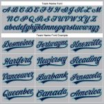 Custom Name and Number Personalized Performance Vapor Golf Polo Shirt Gray Navy Teal Personalized Gray Navy-Teal Performance