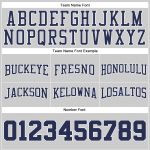 Custom Name Number Authentic Basketball Shorts Gray Navy White Personalized Design Personalized Gray Navy-White Authentic