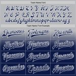 Personalized Team Custom Name Number Bomber Jacket Gray Navy White Full-Snap Varsity Letterman Fade Fashion Jacket Personalized