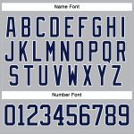 Custom Name & Number Hockey Jersey - Personalized Gray Navy-White Lace Neck Team Apparel Personalized Gray Navy-White Hockey