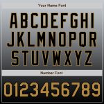Custom Name and Number Personalized Gray Gold Black Mens Baseball Jersey - Authentic Fade Fashion Team Wear Personalized