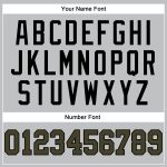 Custom Name and Number Basketball Jersey - Personalized Gray Olive-Black Authentic Throwback Design Personalized Gray Olive-Black