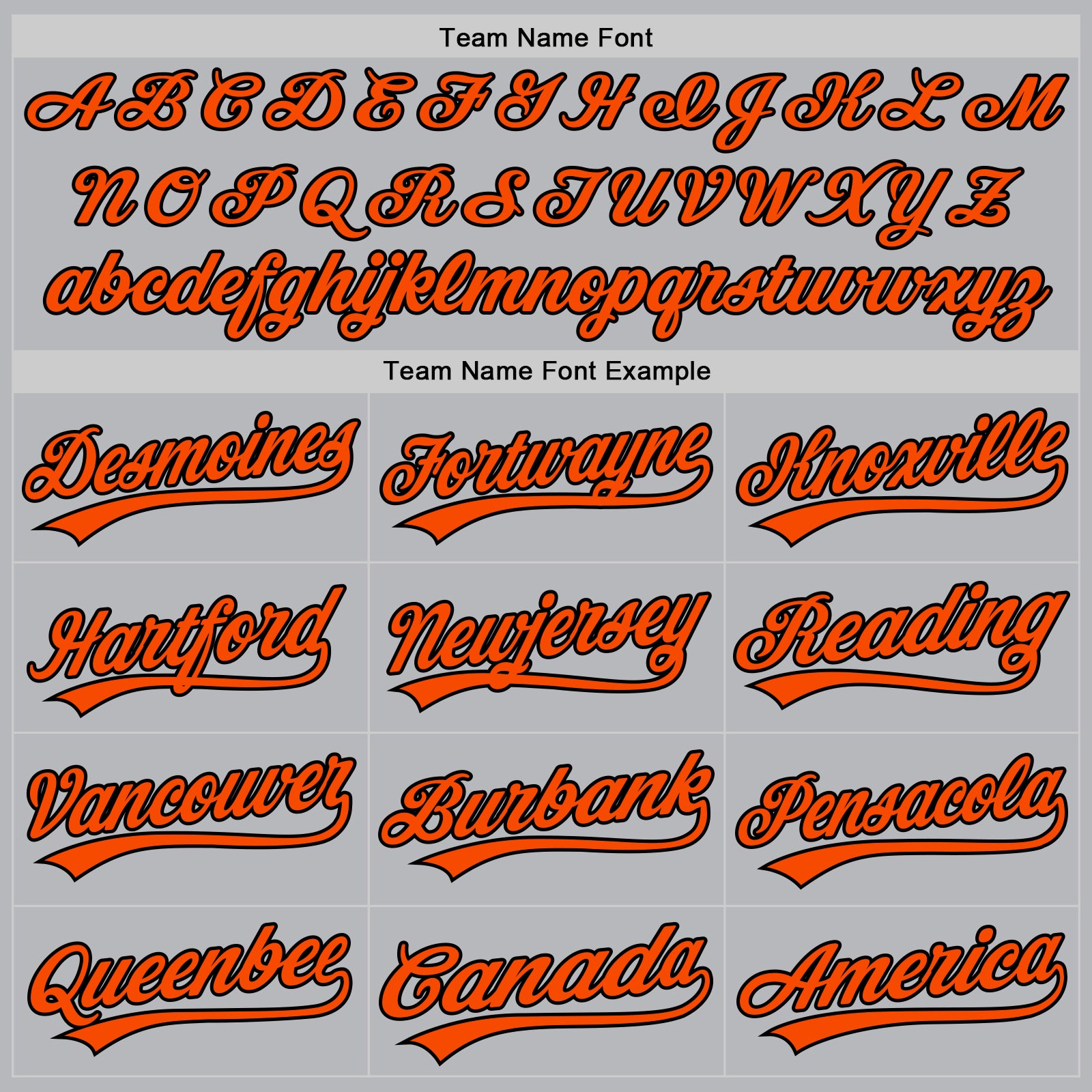 Personalized Gray Orange-Black Authentic Throwback Baseball Jersey Team Custom Name and Number Custom Name Number Baseball Jersey - Personalized Gray Orange-Black Authentic Throwback Design Personalized Gray Orange-Black - Image 4