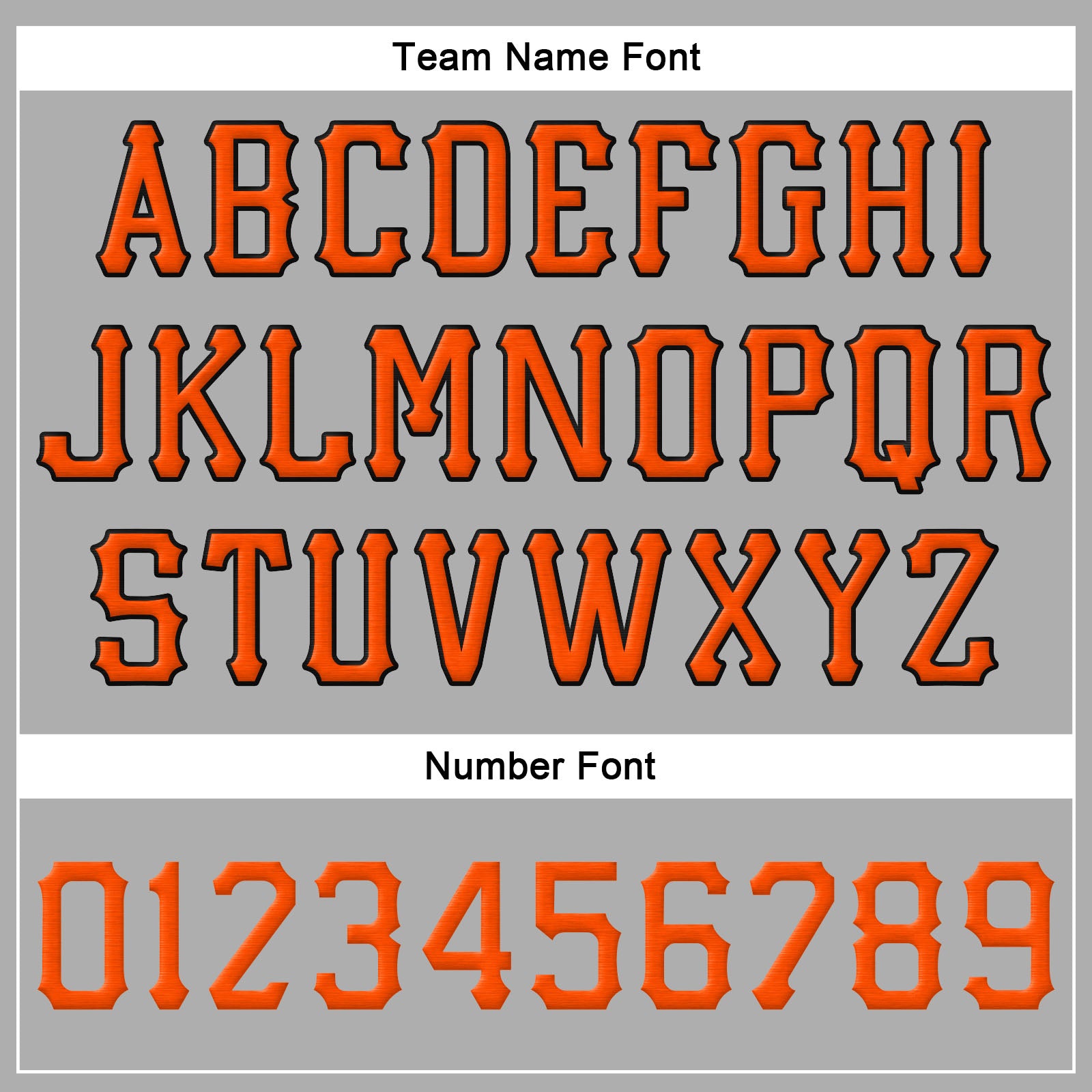 Personalized Gray Orange-Black Stitched Adjustable Snapback Hat Team Custom Name and Number Custom Name Number Adjustable Snapback Hat Personalized Gray Orange Black Stitched Team Merchandise Personalized Gray Orange-Black - Image 4