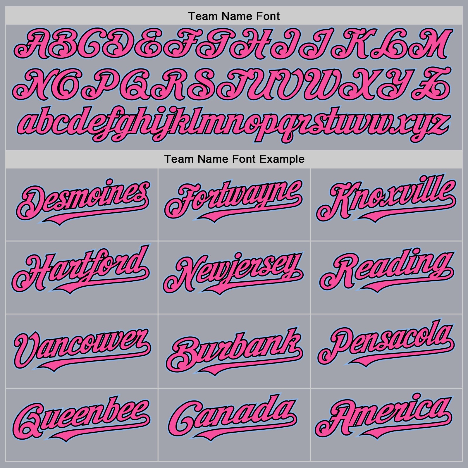 Personalized Gray Pink Black-Light Blue Authentic Sleeveless Baseball Jersey Team Custom Name and Number Custom Name Number Authentic Sleeveless Baseball Jersey in Gray Pink Black Light Blue - Personalized Team Apparel Personalized - Image 3