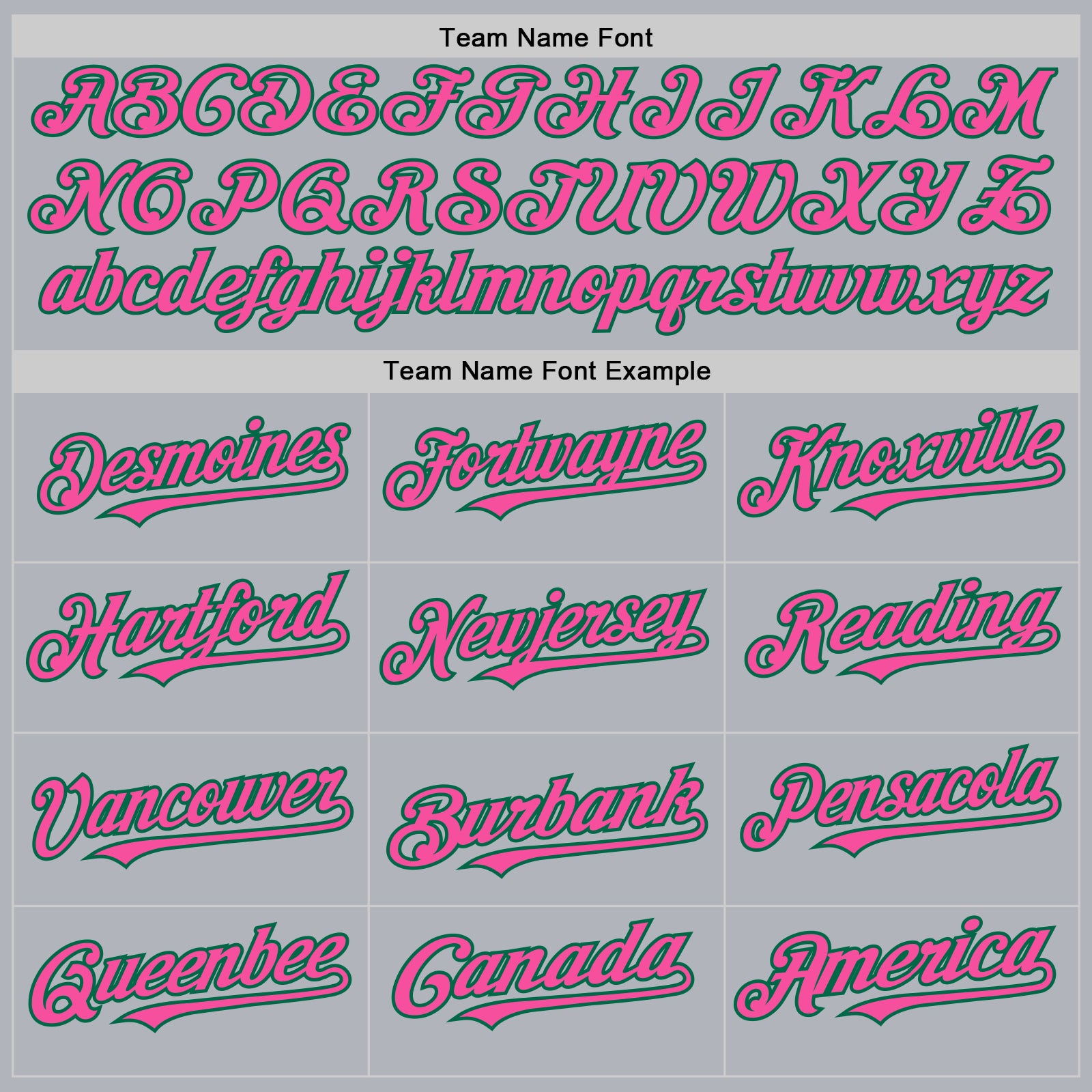 Personalized Gray Pink-Kelly Green Line Authentic Baseball Jersey Team Custom Name and Number Custom Name Number Authentic Baseball Jersey - Personalized Gray Pink Kelly Green Team Jersey Personalized Gray Pink-Kelly - Image 4