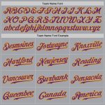 Custom Name and Number Personalized Gray Purple Pinstripe Authentic Baseball Jersey - Team Colors: Purple & Gold Personalized