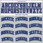 Custom Team Basketball Jersey - Personalized Gray Purple Teal-Black with Name & Number - Authentic Throwback Design Personalized